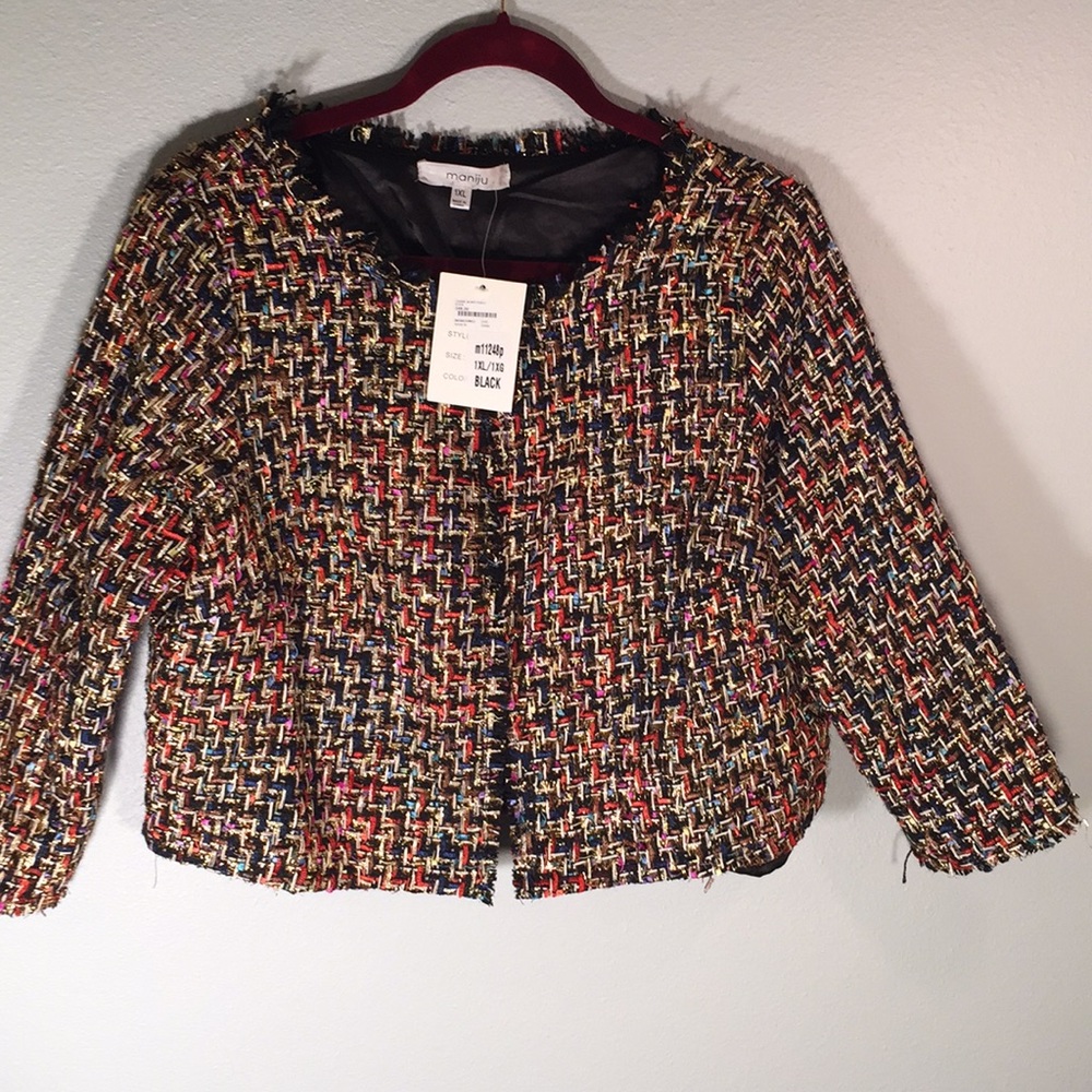 Gorgeous Maniju Jacket Size 1XL NWT
